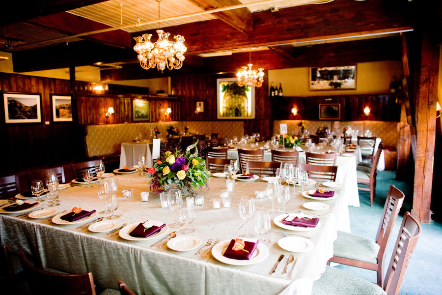 The Greenbriar Inn upstairs dining room