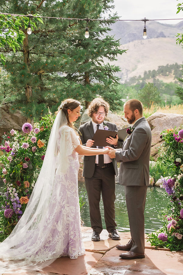 The Greenbriar Inn Wedding: Rosalyn & Tom | Ceremony