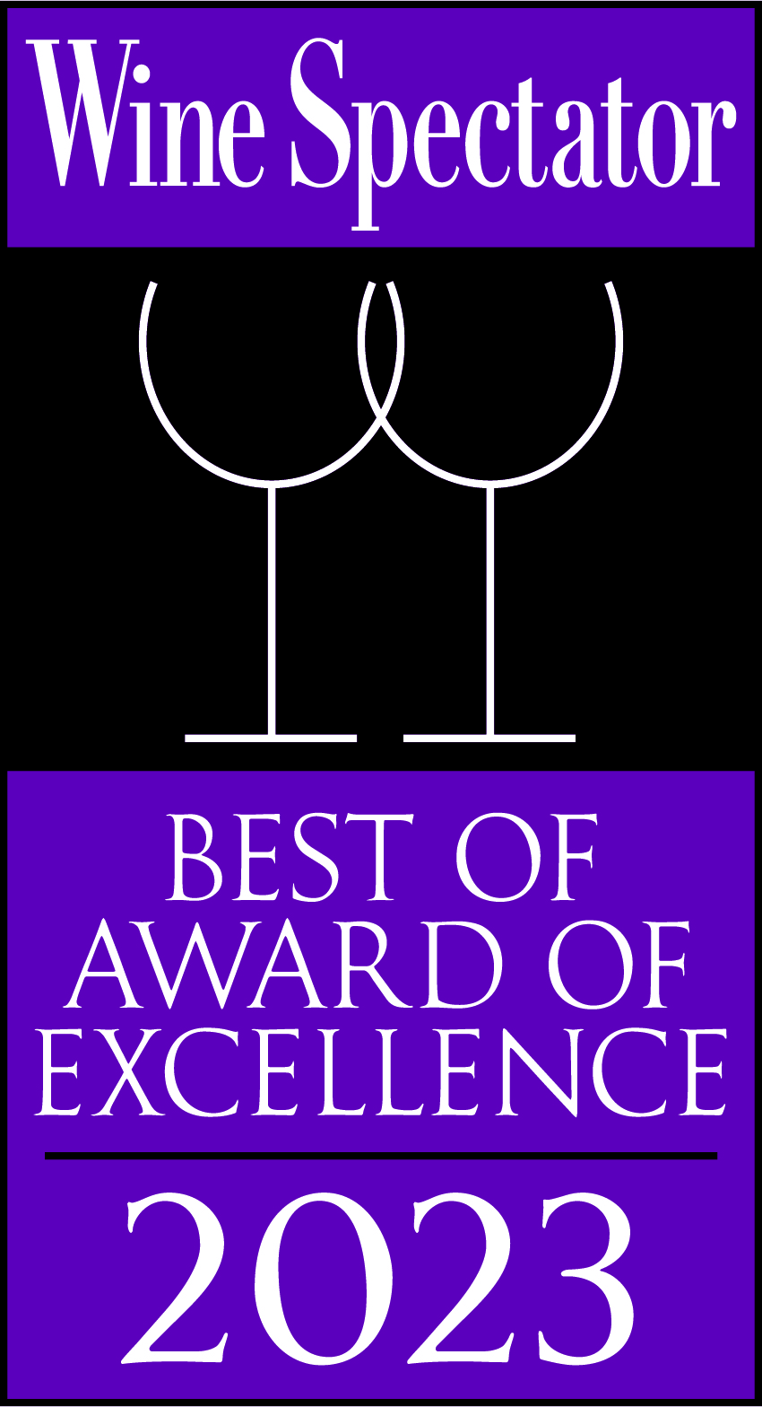 Wine Spectator Best of Award of Excellence 2023